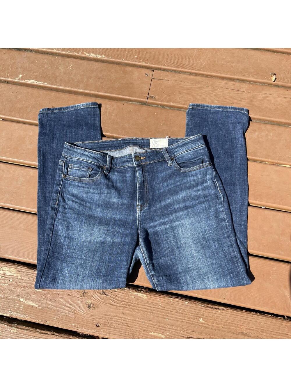 Cosmic Blue Love Straight Leg Women’s Jeans Sz 31